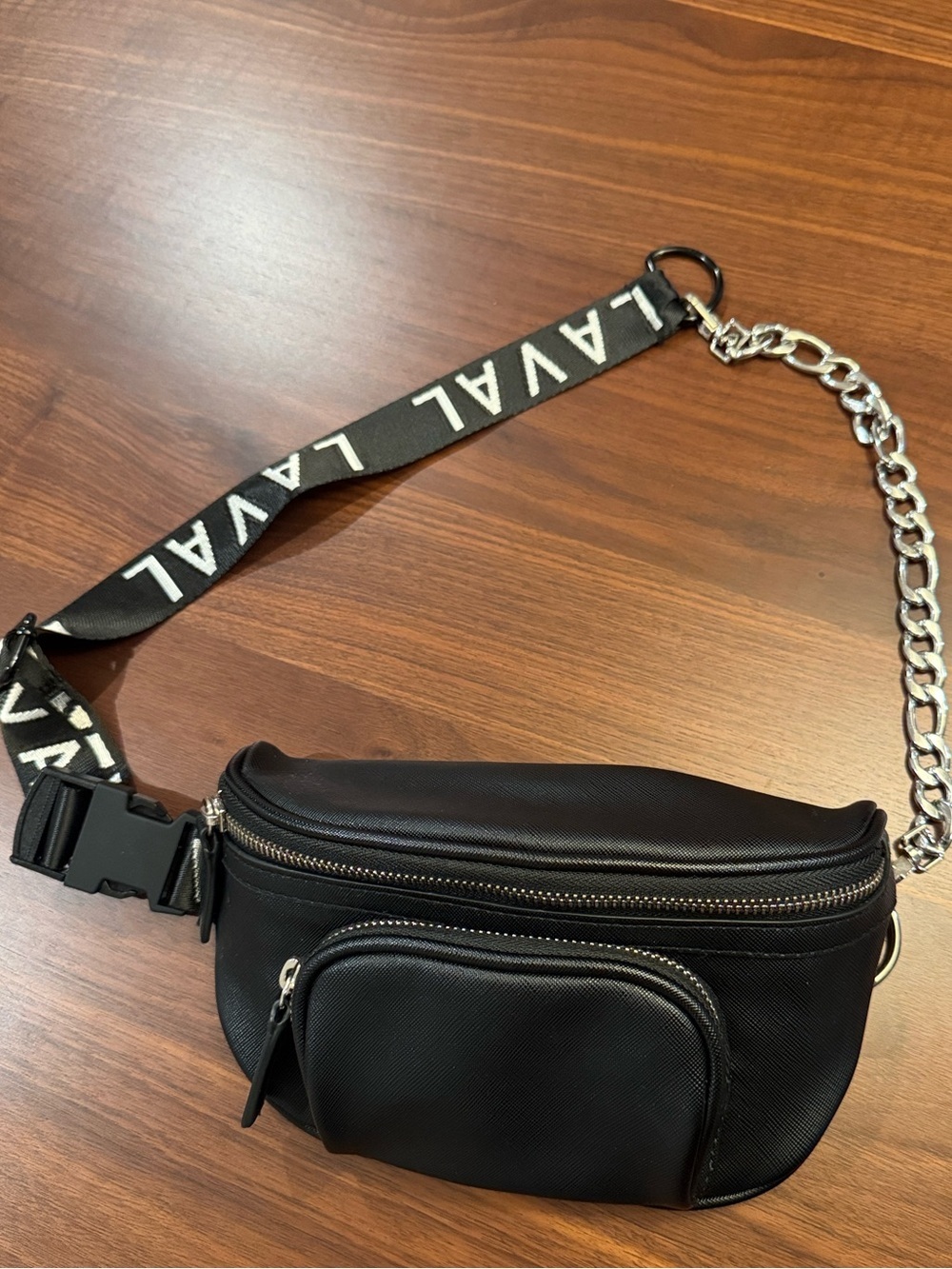 Laval black Fanny pack black